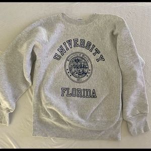Grey University Of Florida Sweatshirt Size Small 34-36